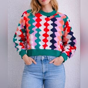 THML Fun Multi Color Sweater